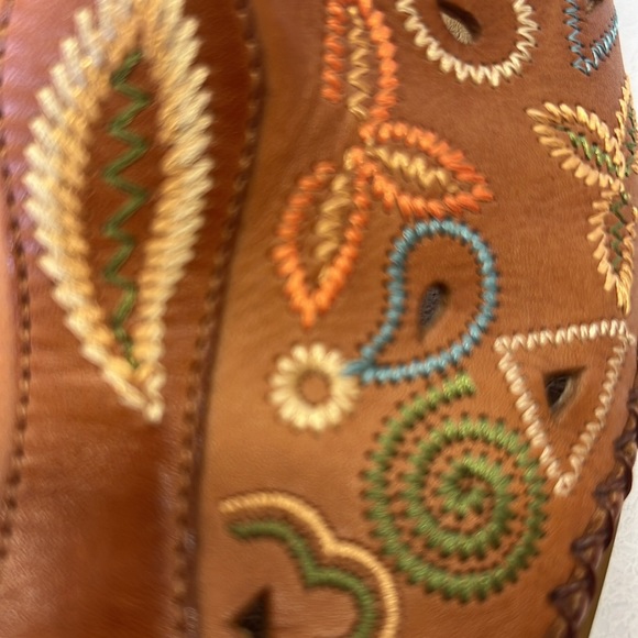 PIKOLINOS Brown Embroidered Mules - Picture 9 of 10